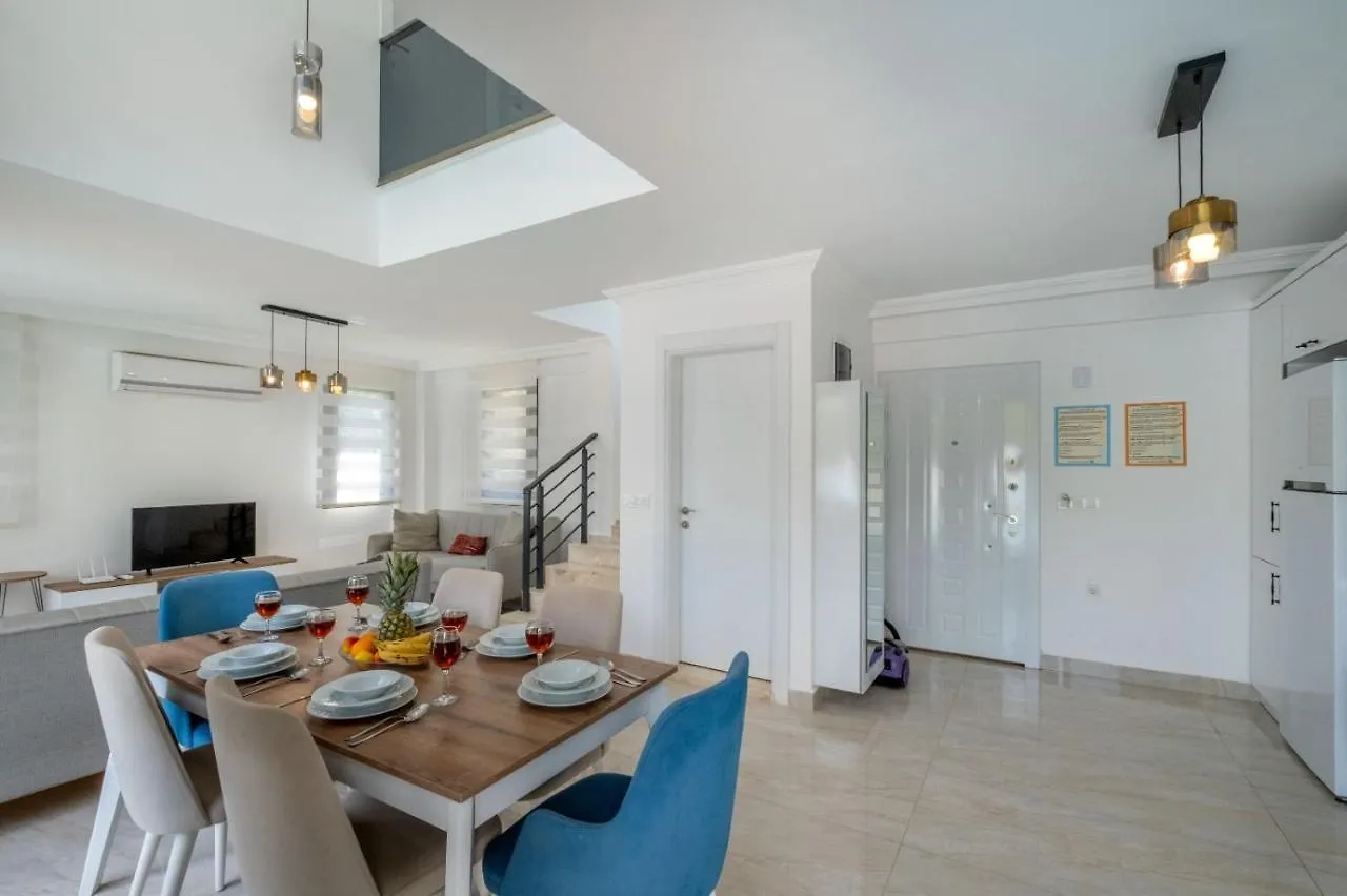 Modern Chic 4-Bedroom Villa With Private Pool And Garden In Central Hisaronu Fethiye