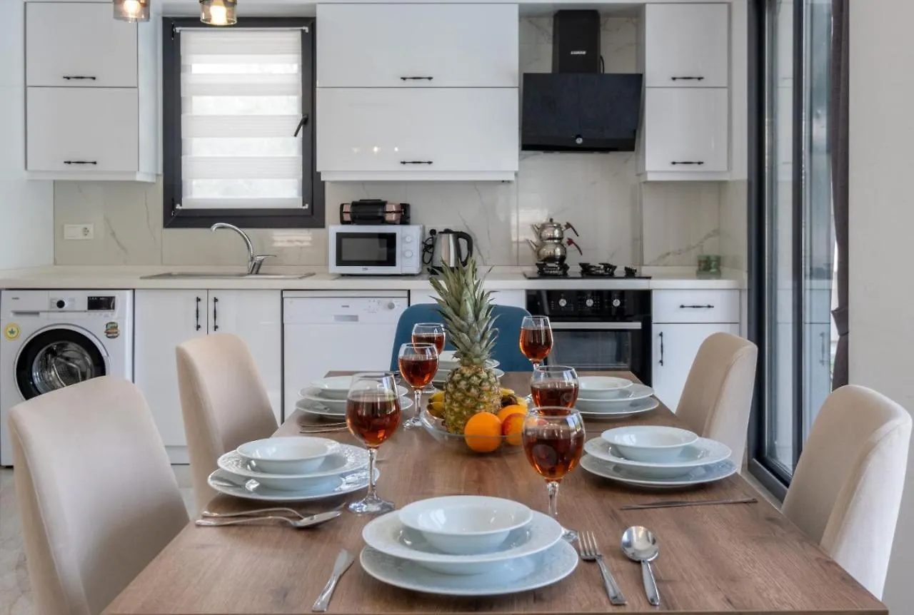 Modern Chic 4-Bedroom Villa With Private Pool And Garden In Central Hisaronu Fethiye