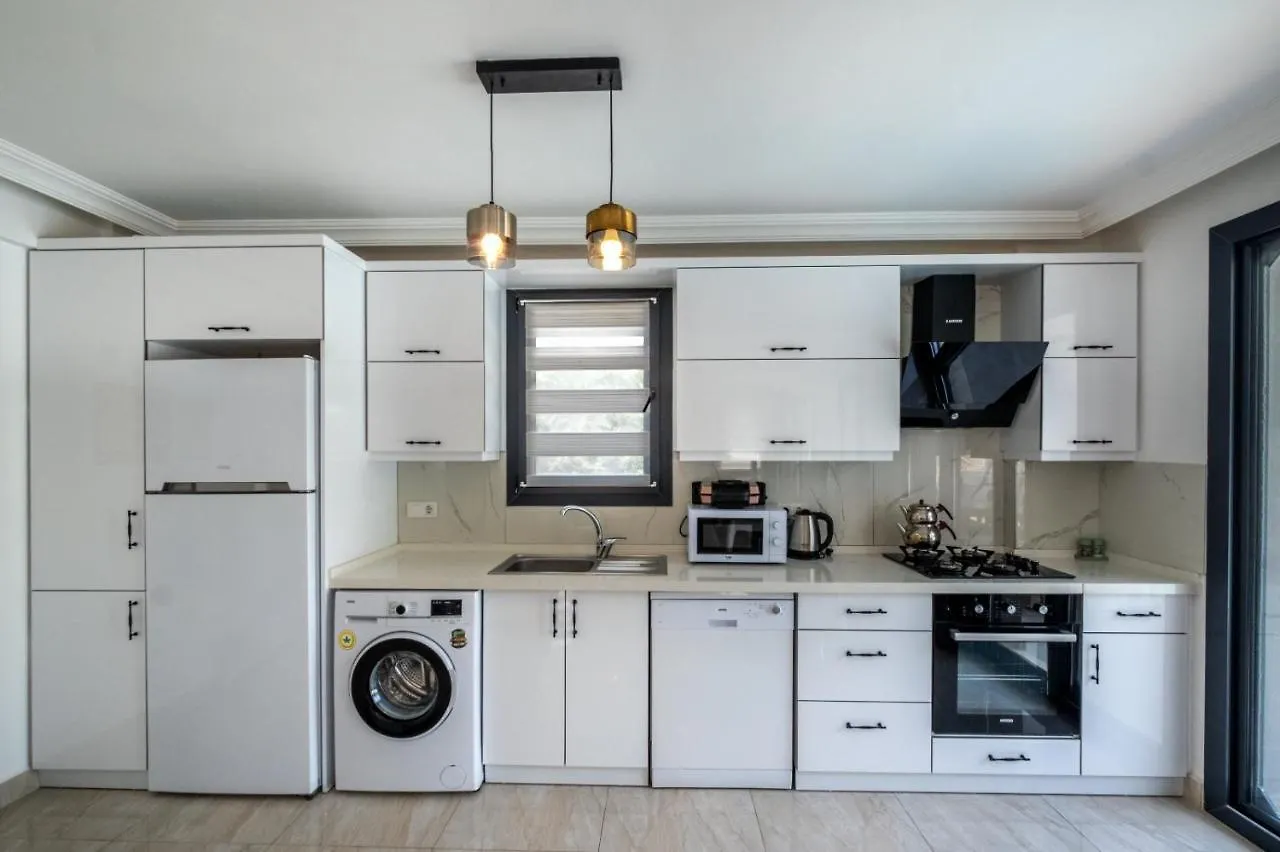 Modern Chic 4-Bedroom Villa With Private Pool And Garden In Central Hisaronu Fethiye